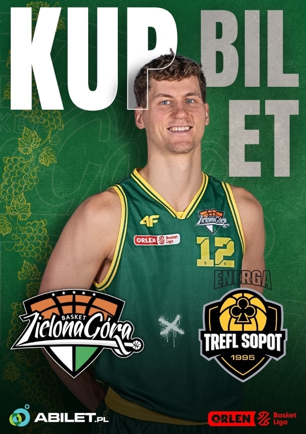 Bilety Zastal Zielona Góra vs Energa Trefl Sopot