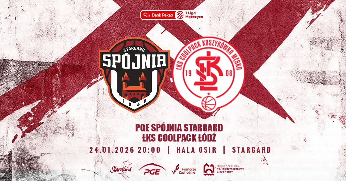 PGE Spójnia Stargard vs ŁKS Coolpack Łódź