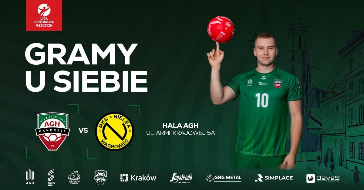 AZS AGH Handball Kraków vs MKS Nielba Wągrowiec