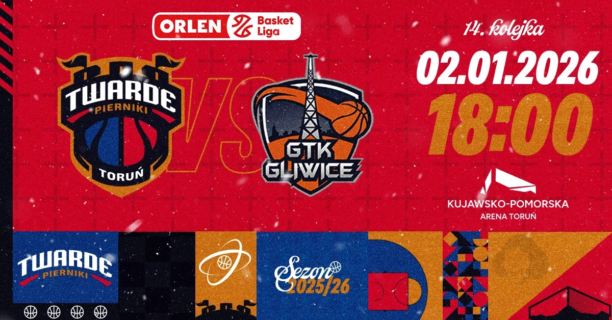 Arriva Lotto Twarde Pierniki Toruń vs GTK Gliwice